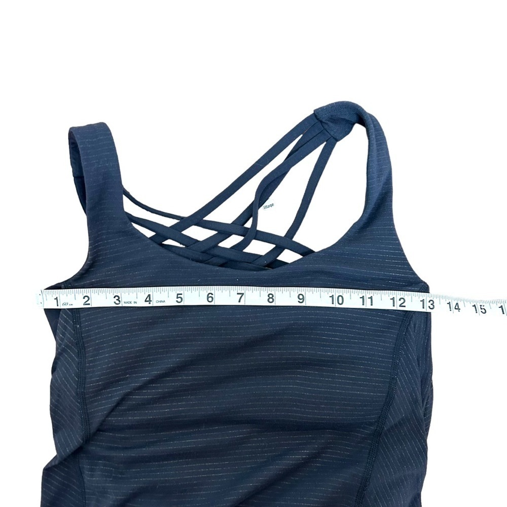 Lululemon Wild Tank- Heathered Black / Black - Picture 11 of 12